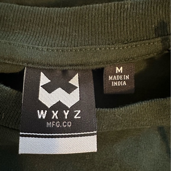 WXYZ MFG. CO Jungle Green Tee Shirt - Picture 5 of 10